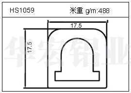 工業(yè)鋁型材HS1059