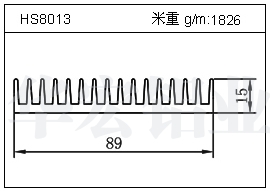 路燈鋁型材HS8013