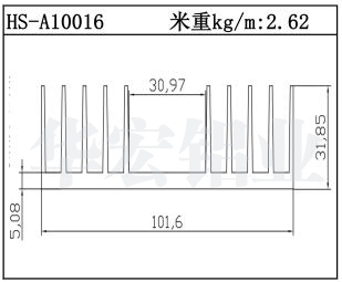 變頻散熱器HS-A10016