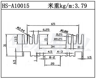 鎮(zhèn)江散熱器HS-A10015